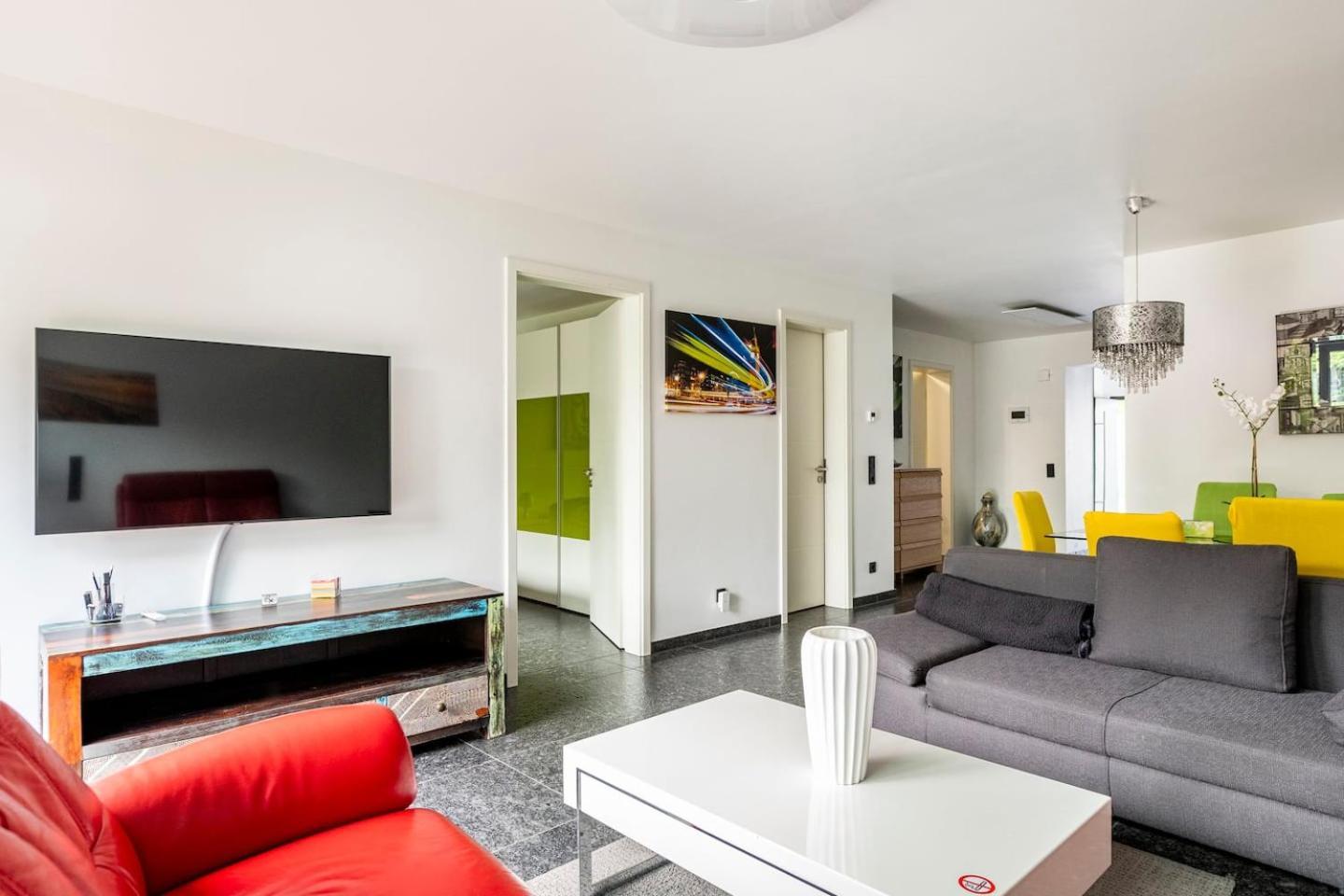 Wunderschoene Terrassenwohnung Mit Blick Ins Gruene! Меербуш Екстериор снимка